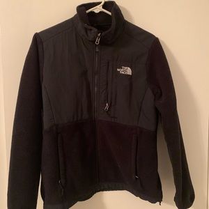Women’s black North Face fleece